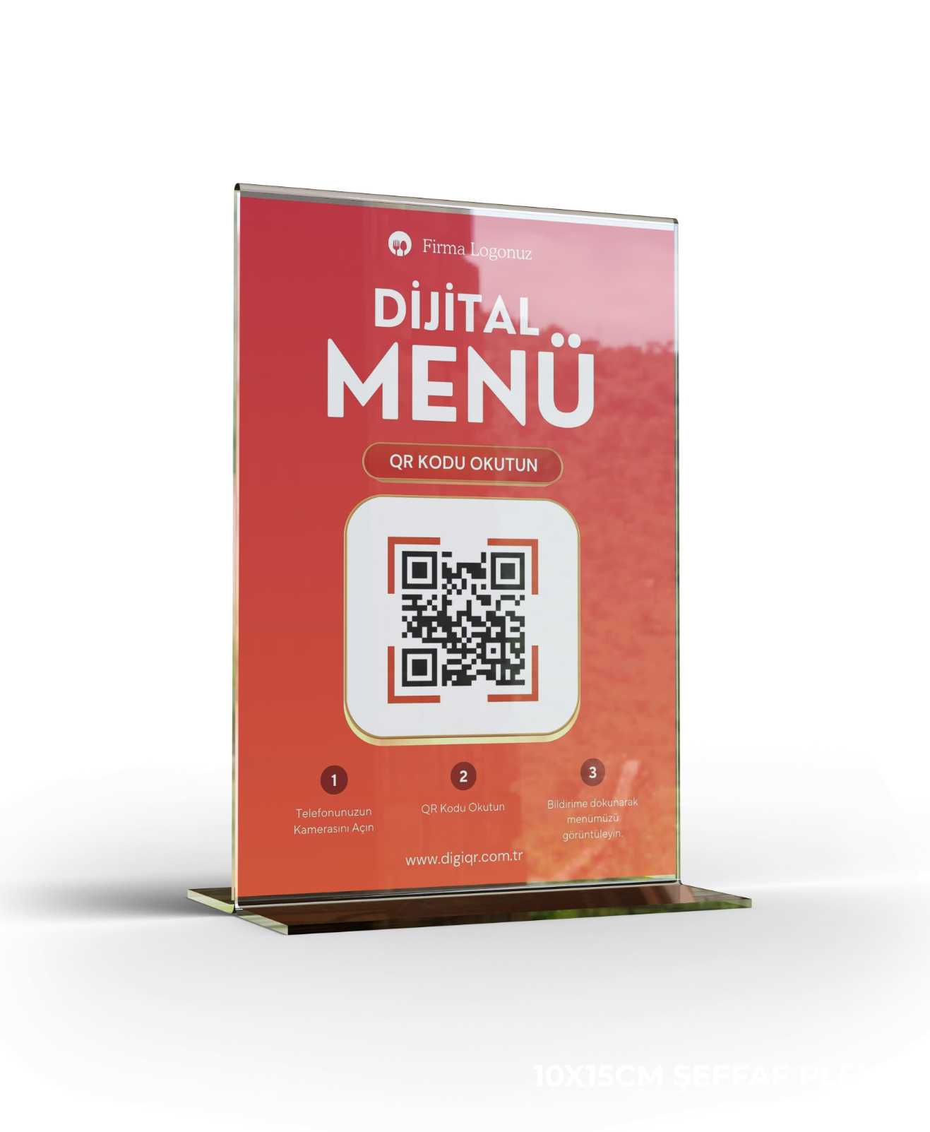 QR Menü Stand Dijital Menü