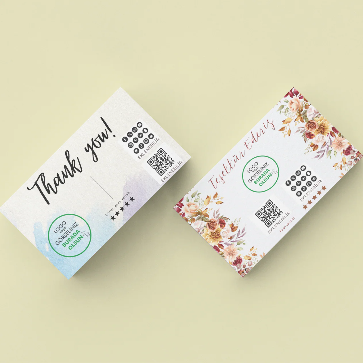 Kargo Teşekkür Kartı